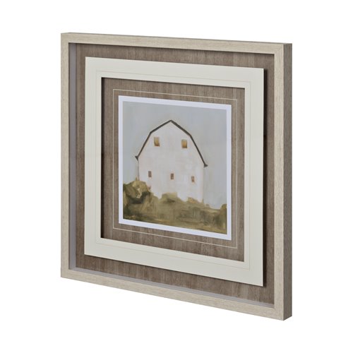12318 - Serene Barn III by Emma Scarvey a Framed Art Print Matted under Glass