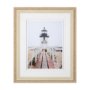 12360 - Brant Point Lighthouse by Mercana Studio a Framed Photo Art Print Matted under Glass