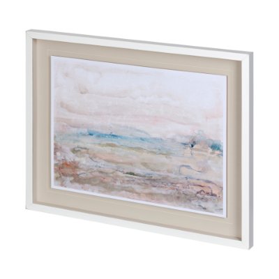 12385 - High Desert I by Renee Stramel a Hand Embellished Framed Art Print Matted under Glass