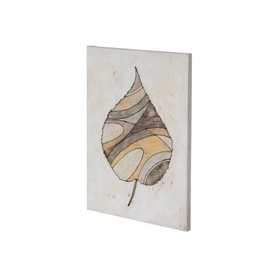 100971-S - Leafy Patterns 1 by Filippo Ioco a Hand Embellished Textured Canvas
