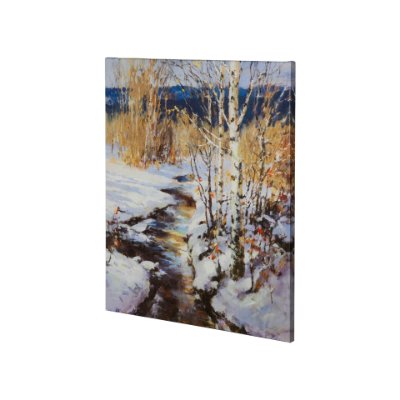 100988-S - Back Country by Brent Heighton a Hand Embellished Textured Canvas