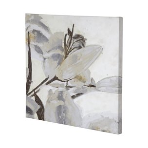 Blooming Opalescent I by Mercana Studio a Hand Embellished Textured Canvas