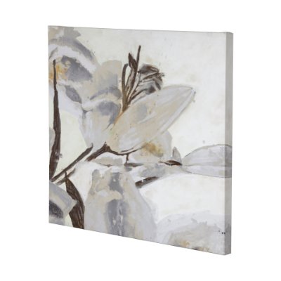 100990-L - Blooming Opalescent I by Mercana Studio a Hand Embellished Textured Canvas