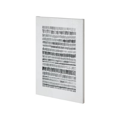 101001-S - Hatches by Mercana Studio a Hand Embellished Textured Canvas