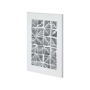 Squares by Mercana Studio a Hand Embellished Textured Canvas