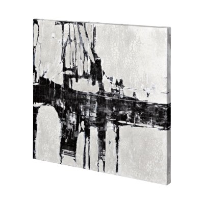 101004-L - Back Lighting I by Mercana Studio a Hand Embellished Textured Canvas