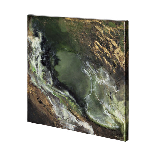 101142-L - Unknown by Corrie LaVelle a Hand Embellished Textured Canvas