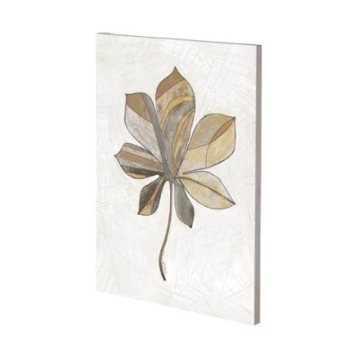100972-L - Leafy Patterns 2 by Filippo Ioco a Hand Embellished Textured Canvas