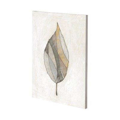 100973-L - Leafy Patterns 3 by Filippo Ioco a Hand Embellished Textured Canvas
