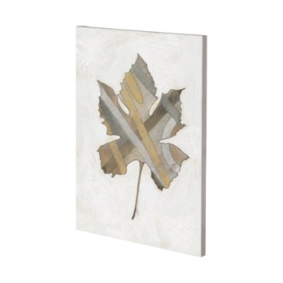 100974-L - Leafy Patterns 4 by Filippo Ioco a Hand Embellished Textured Canvas