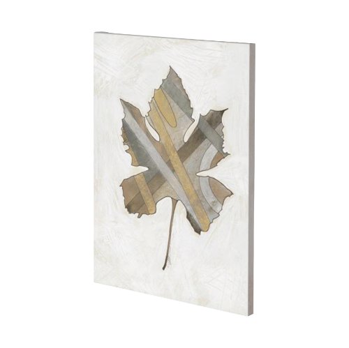 100974-L - Leafy Patterns 4 by Filippo Ioco a Hand Embellished Textured Canvas