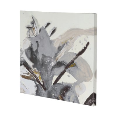 100991-L - Blooming Opalescent II by Mercana Studio a Hand Embellished Textured Canvas