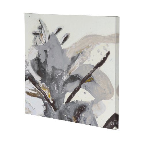 100991-L - Blooming Opalescent II by Mercana Studio a Hand Embellished Textured Canvas