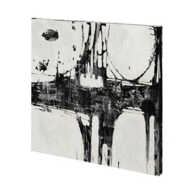 101005-L - Back Lighting II by Mercana Studio a Hand Embellished Textured Canvas