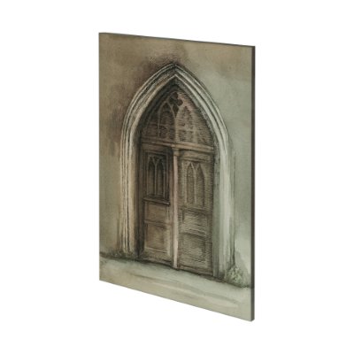 101019-L - Door II by Mercana Studio a Hand Embellished Textured Canvas