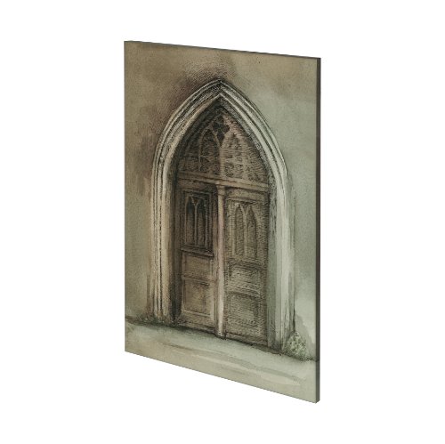 101019-L - Door II by Mercana Studio a Hand Embellished Textured Canvas