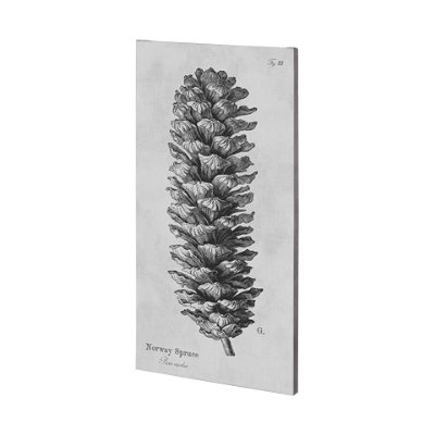 101045-L - Norway Spruce by Mercana Studio a Hand Embellished Textured Canvas