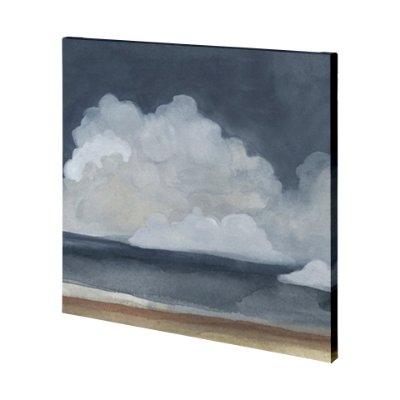 101075-L - Cloud Landscape III by Emma Scarvey a Hand Embellished Textured Canvas