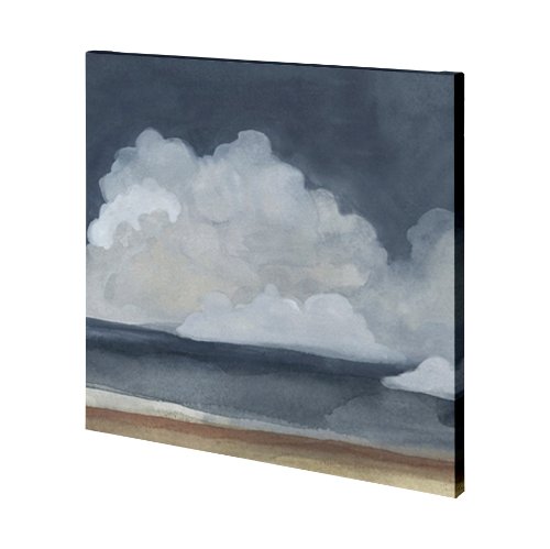101075-L - Cloud Landscape III by Emma Scarvey a Hand Embellished Textured Canvas