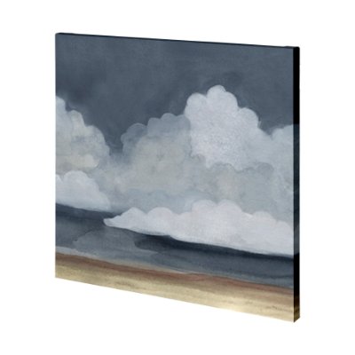 101076-L - Cloud Landscape IV by Emma Scarvey a Hand Embellished Textured Canvas