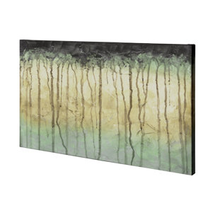 Treeline Light II by Jennifer Goldberger a Hand Embellished Textured Canvas