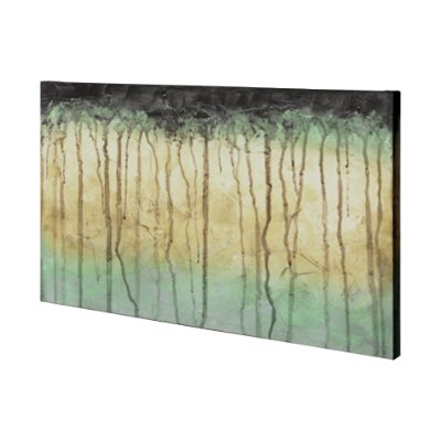 101090-L - Treeline Light II by Jennifer Goldberger a Hand Embellished Textured Canvas