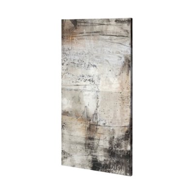 101092-L - Blk Wht Bronze II by Jennifer Goldberger a Hand Embellished Textured Canvas