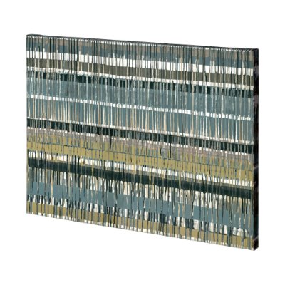 101115-L - Drip Test 3 by Mercana Studio a Hand Embellished Textured Canvas