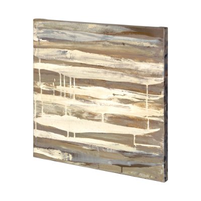 101119-L - Alloy 2 by Mercana Studio a Hand Embellished Textured Canvas