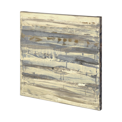 101120-L - Alloy 3 by Mercana Studio a Hand Embellished Textured Canvas