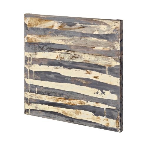 101122-L - Alloy 5 by Mercana Studio a Hand Embellished Textured Canvas