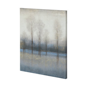 Last Day of Fall III by Tim OToole a Hand Embellished Textured Canvas