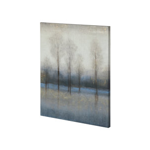Last Day of Fall III by Tim OToole a Hand Embellished Textured Canvas