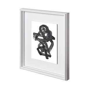 Expression 3 by Lora Gold a Hand Embellished Textured Framed Art Print Matted under Glass
