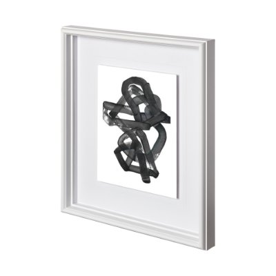 12156 - Expression 3 by Lora Gold a Hand Embellished Textured Framed Art Print Matted under Glass