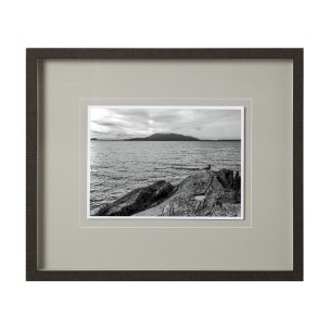 Samish Bay, Washington by Bisig, Steve a Framed Photo Art Print Matted under Glass