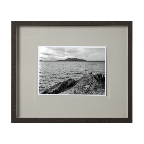 12191 - Samish Bay, Washington by Bisig, Steve a Framed Photo Art Print Matted under Glass