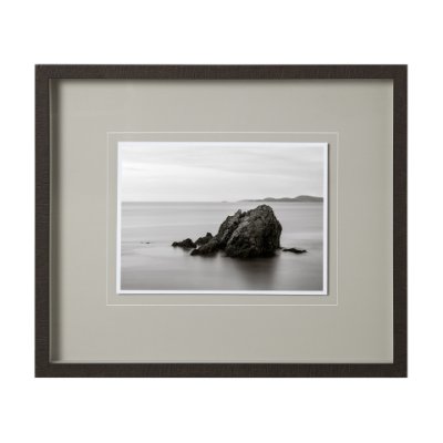 12192 - Seastacks, Rosario Head by Bisig, Steve a Framed Photo Art Print Matted under Glass