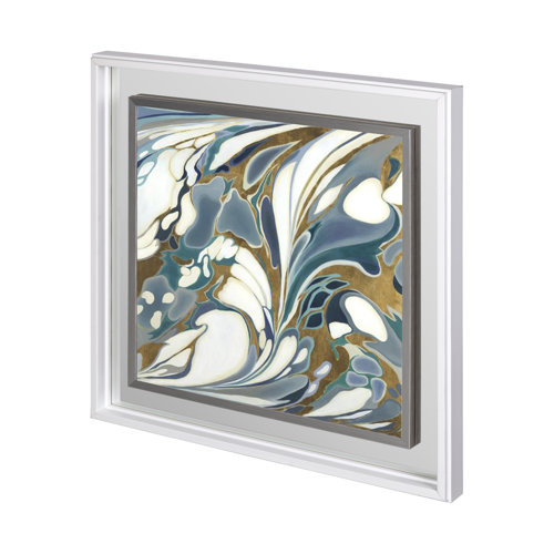 12365 - Metamorphosis II by Liz Jardine a Hand Embellished Textured Framed Art Print
