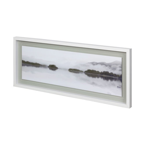 12427 - Lakeside Reflections-Fade by John Harper a Framed Photo Art Print Matted under Glass