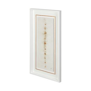 Dots III-Copper by Studio M a handmade Original Framed Artwork under Glass