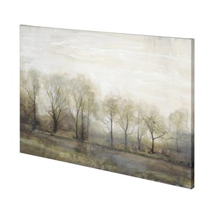 Dreams & Trees Landscape by Matina Theodosiou a Hand Embellished Textured Canvas