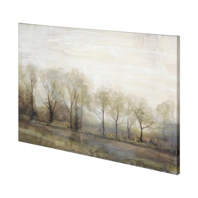 100968-L - Dreams & Trees Landscape by Matina Theodosiou a Hand Embellished Textured Canvas