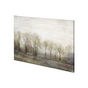 Dreams & Trees Landscape by Matina Theodosiou a Hand Embellished Textured Canvas