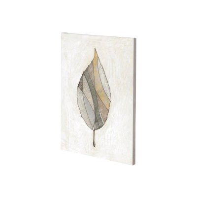 100973-S - Leafy Patterns 3 by Filippo Ioco a Hand Embellished Textured Canvas