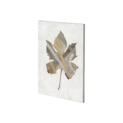 100974-S - Leafy Patterns 4 by Filippo Ioco a Hand Embellished Textured Canvas