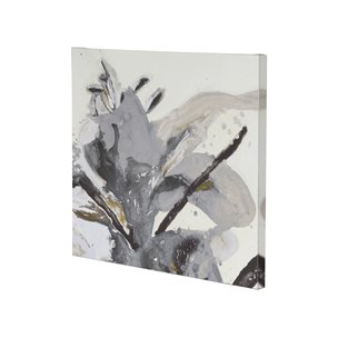 Blooming Opalescent II by Mercana Studio a Hand Embellished Textured Canvas
