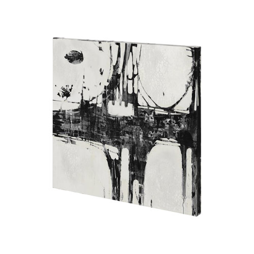 101005-S - Back Lighting II by Mercana Studio a Hand Embellished Textured Canvas
