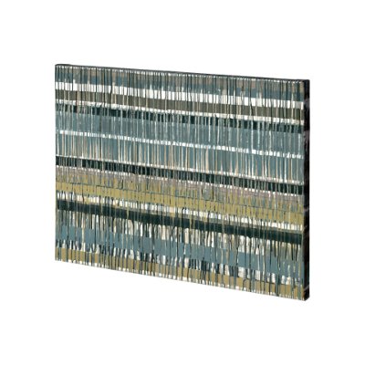 101115-S - Drip Test 3 by Mercana Studio a Hand Embellished Textured Canvas