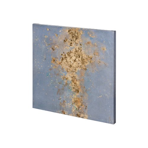 100992-S - Concrete Gold 1 by Mercana Studio a Hand Embellished Textured Canvas